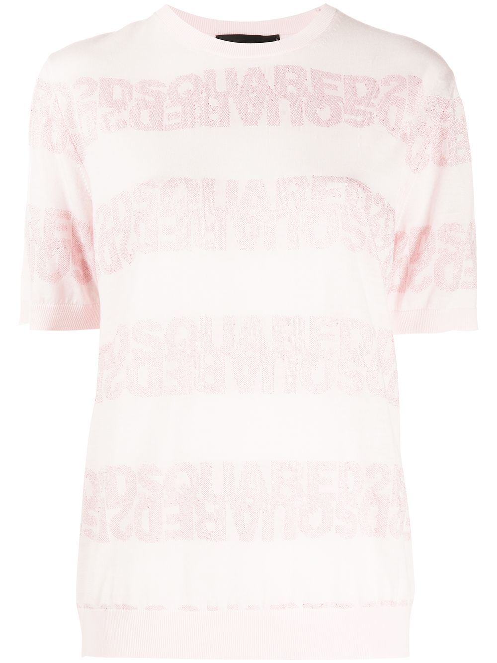 

Dsquared2 playera con logo - Rosado