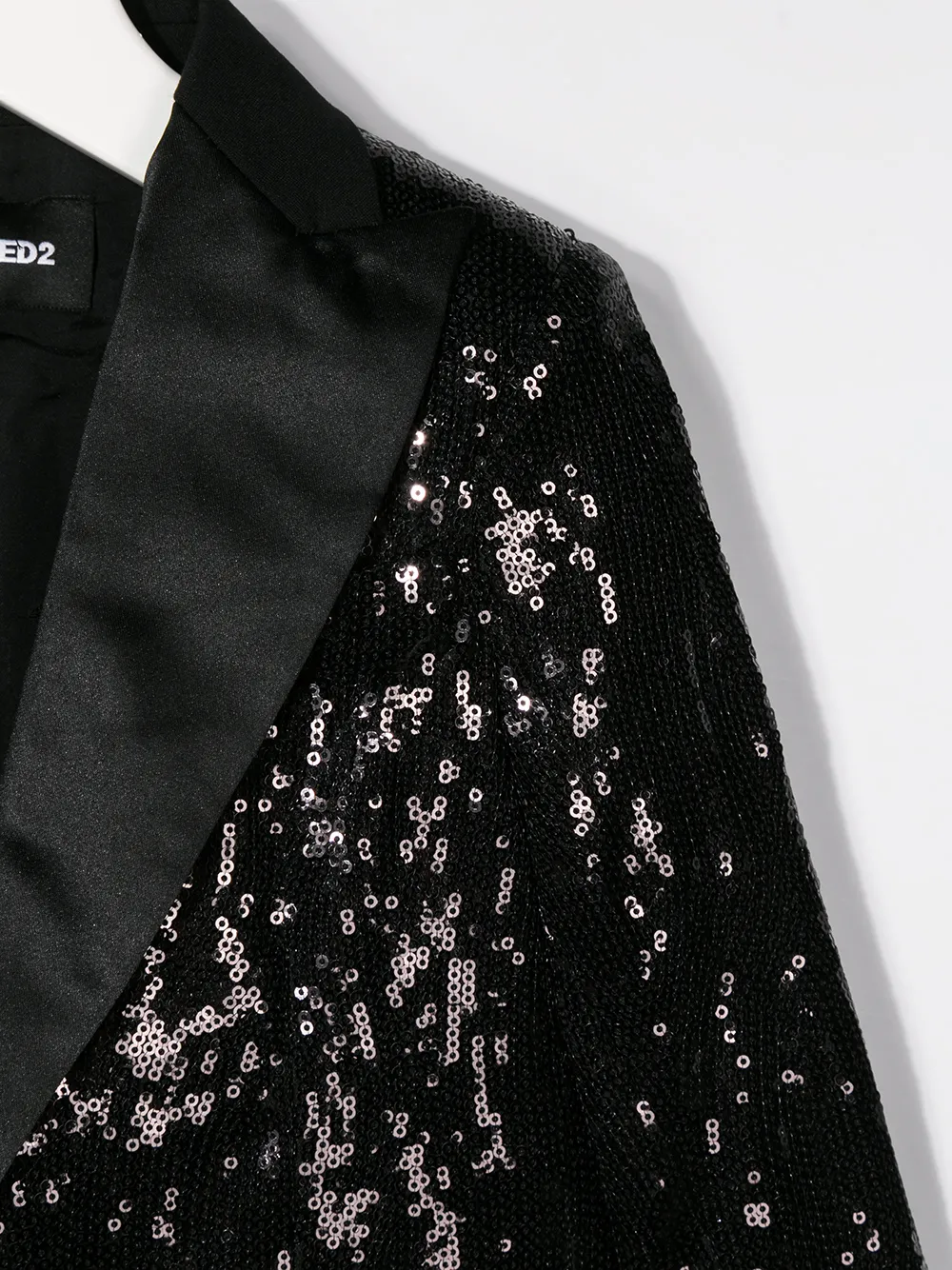 DSQUARED2 KIDS Blazer met pailletten Zwart