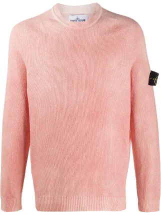 Stone Island Distressed Knitted Jumper 