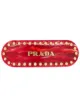 Image 1 of Prada logo and studs hair clip