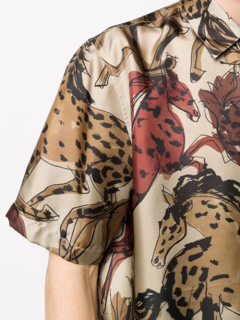 horse print shirt