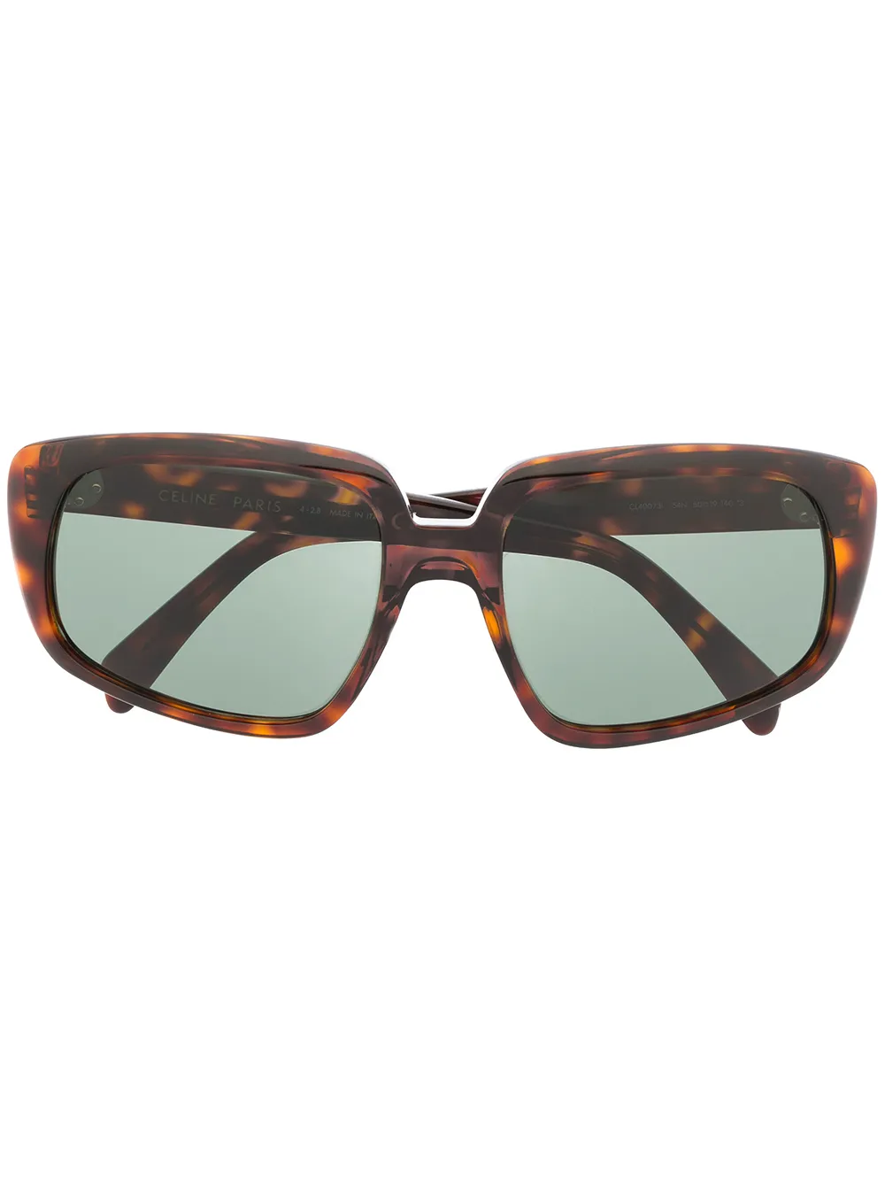 Celine Eyewear солнцезащитные очки в оправе черепаховой расцветки