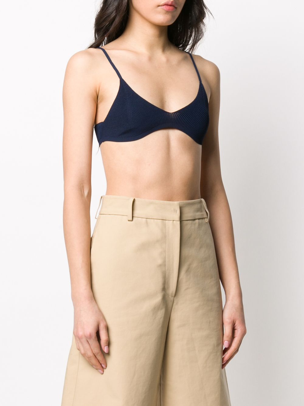 фото Jacquemus трикотажный топ le bandeau valensole