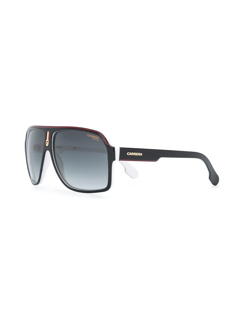 Carrera 1001 S zonnebril met oversized montuur Zwart
