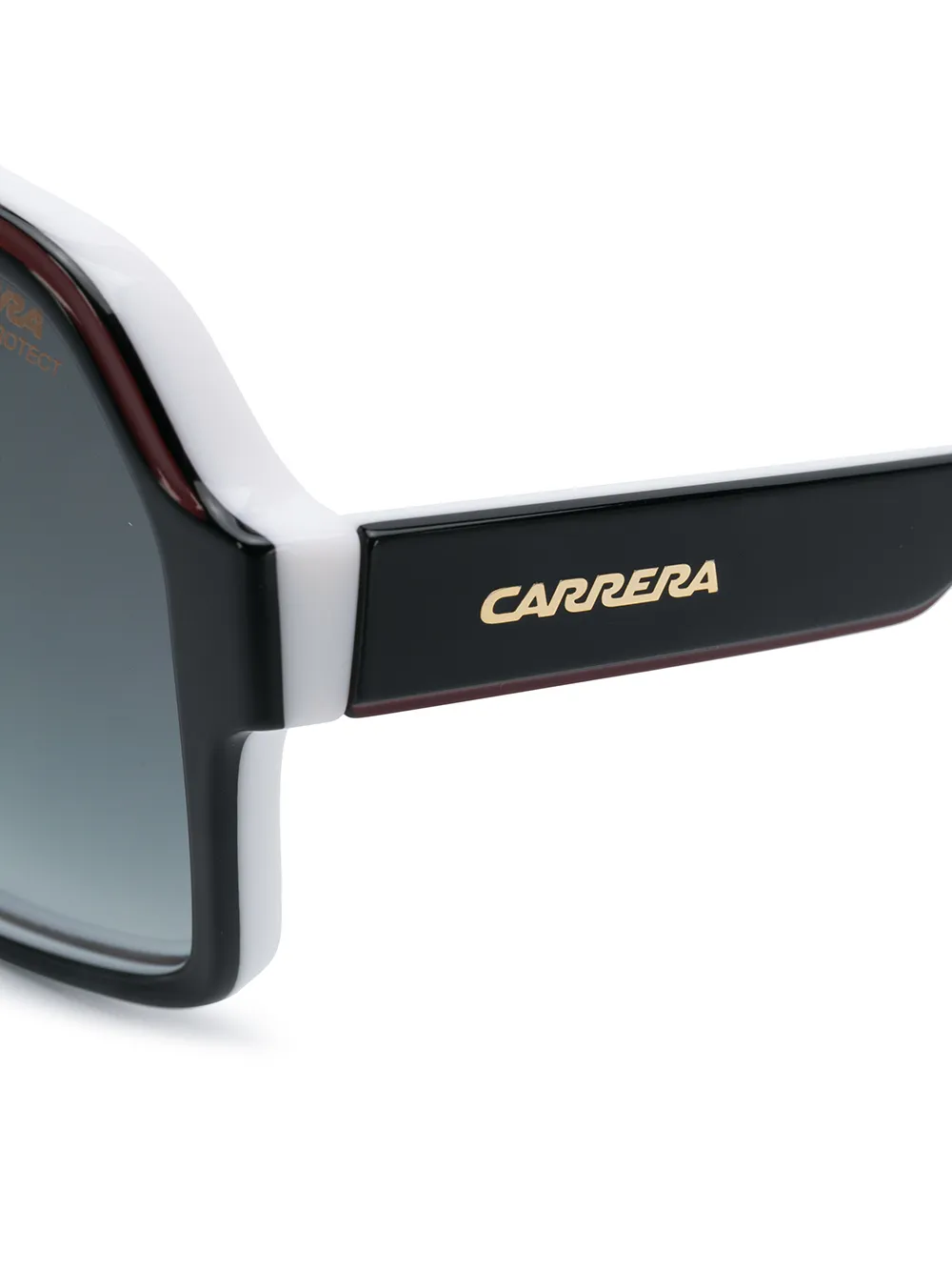 Carrera 1001 S zonnebril met oversized montuur Zwart