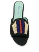 Blue Bird Shoes bead-embroidered slippers