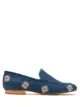 الصورة 1 من Blue Bird Shoes حذاء سهل الارتداء جينز مزين بنقش