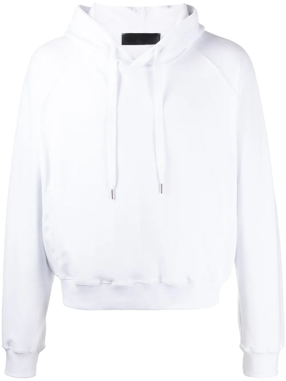 Haider Ackermann Embroidered Back Logo Hoodie In White