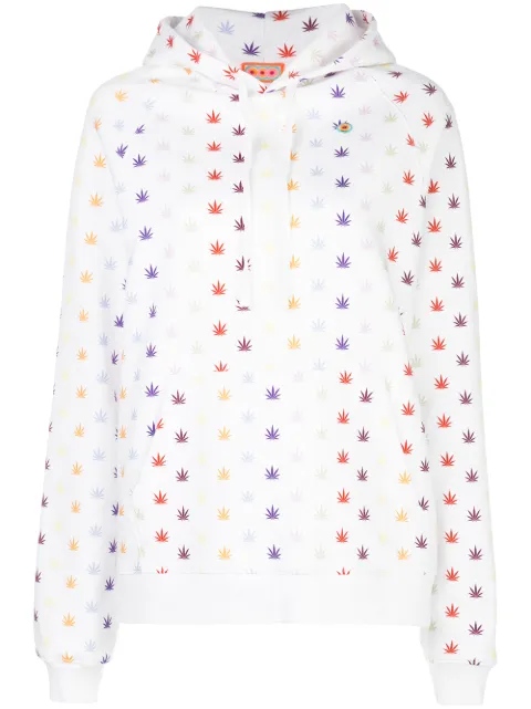 Lhd weed print hoodie