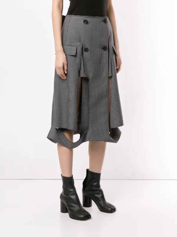最大10%OFFクーポンスカートMaison Margiela メゾン・マルジェラ ハウンドトゥース スカート