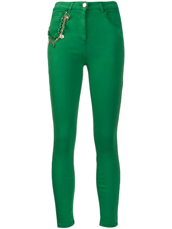 skinny green pants