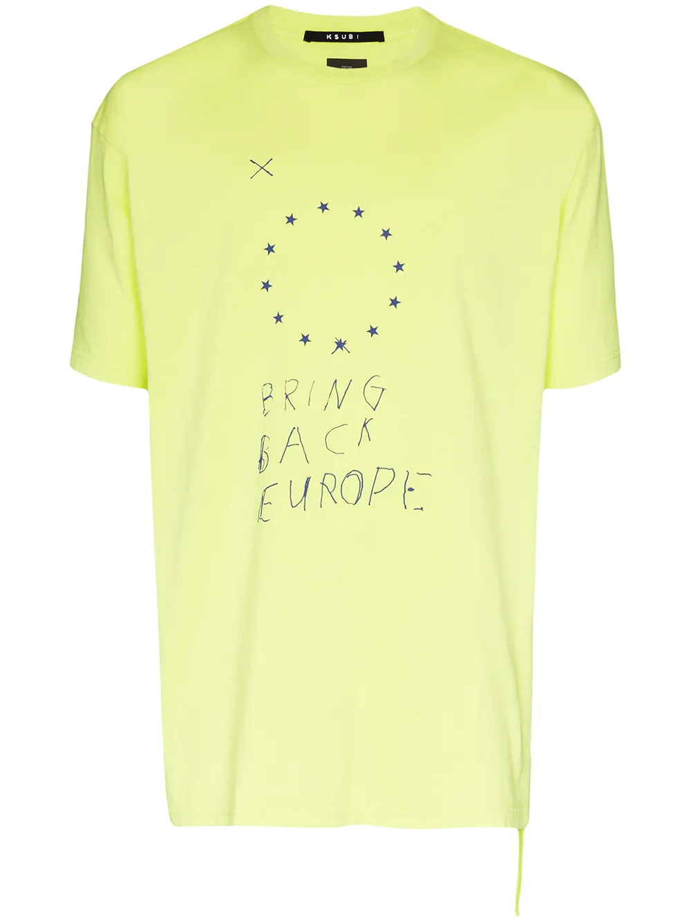 Ksubi Bring Back Europe print T-shirt Ksubi Bring Back Europe print T-shirt
