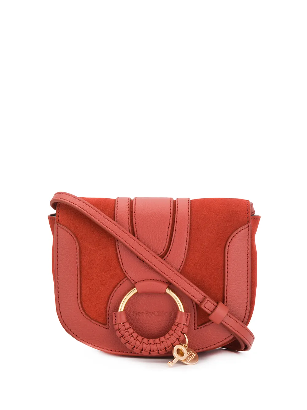 mini hana leather crossbody bag