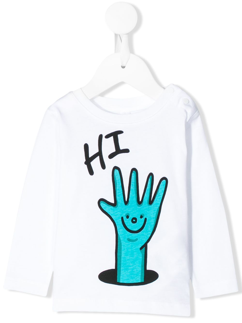 фото Stella mccartney kids футболка с принтом hi