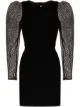 Image 1 of Haney Fiona flocked tulle mini dress