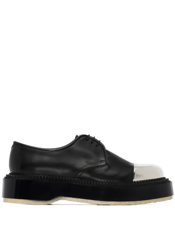 Shop Adieu Paris X Undercover Metal Cap Brogues With Express Delivery Farfetch