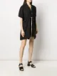 Rick Owens drawstring-waist popper dress