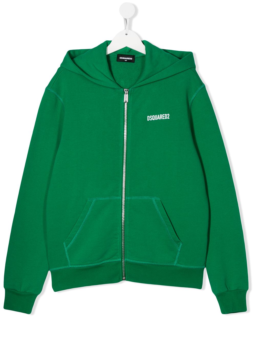 DSQUARED2 TEEN KAPUZENJACKE MIT REIßVERSCHLUSS