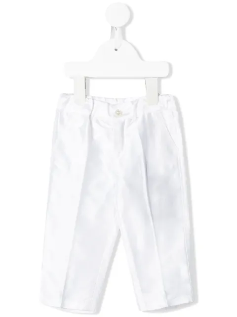 Dolce & Gabbana Kids shantung pleated trousers