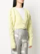 Wandering cropped v-neck cardigan