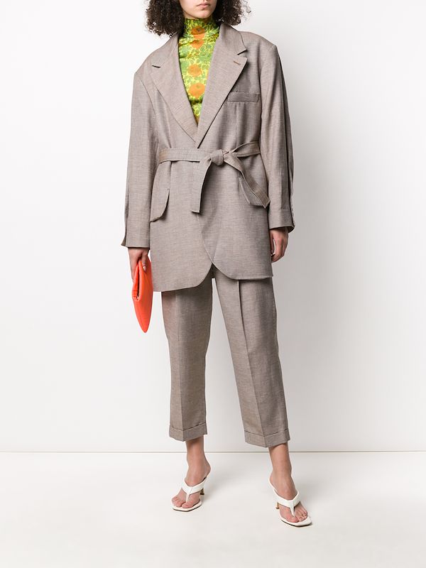 wrap jacket dress