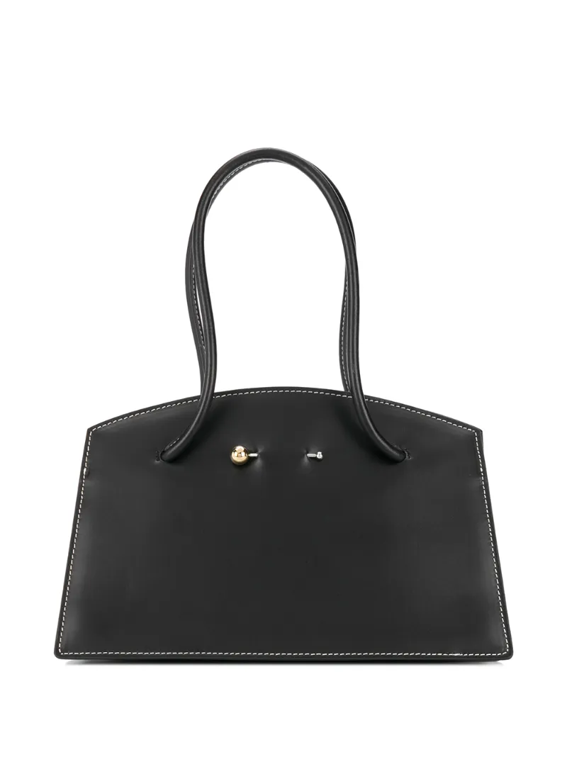 Click to view more detailed imagery on our partner's website Little Liffner Mini Portfolio Tote Bag In Black