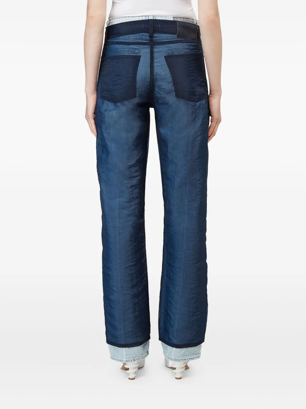 OUR LEGACY Luminance organza broek Blauw