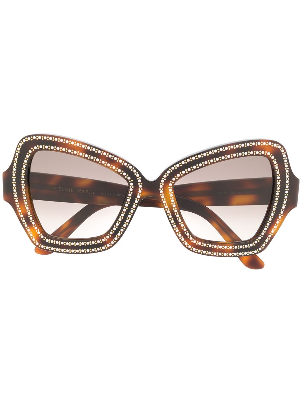 фото Celine eyewear декорированные солнцезащитные очки