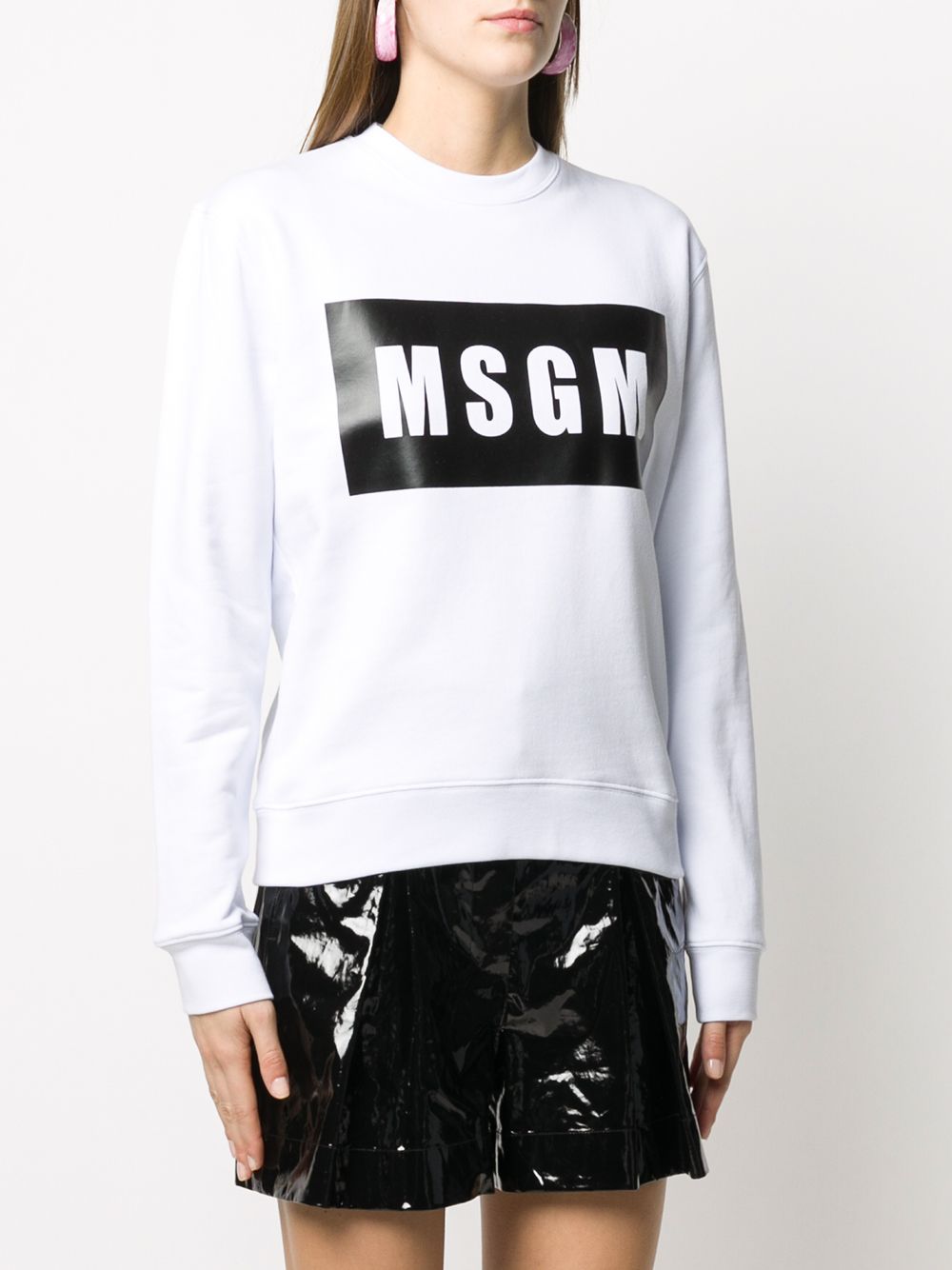 фото Msgm толстовка с логотипом