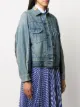Sacai جاكيت جينز بتفصيل مريح