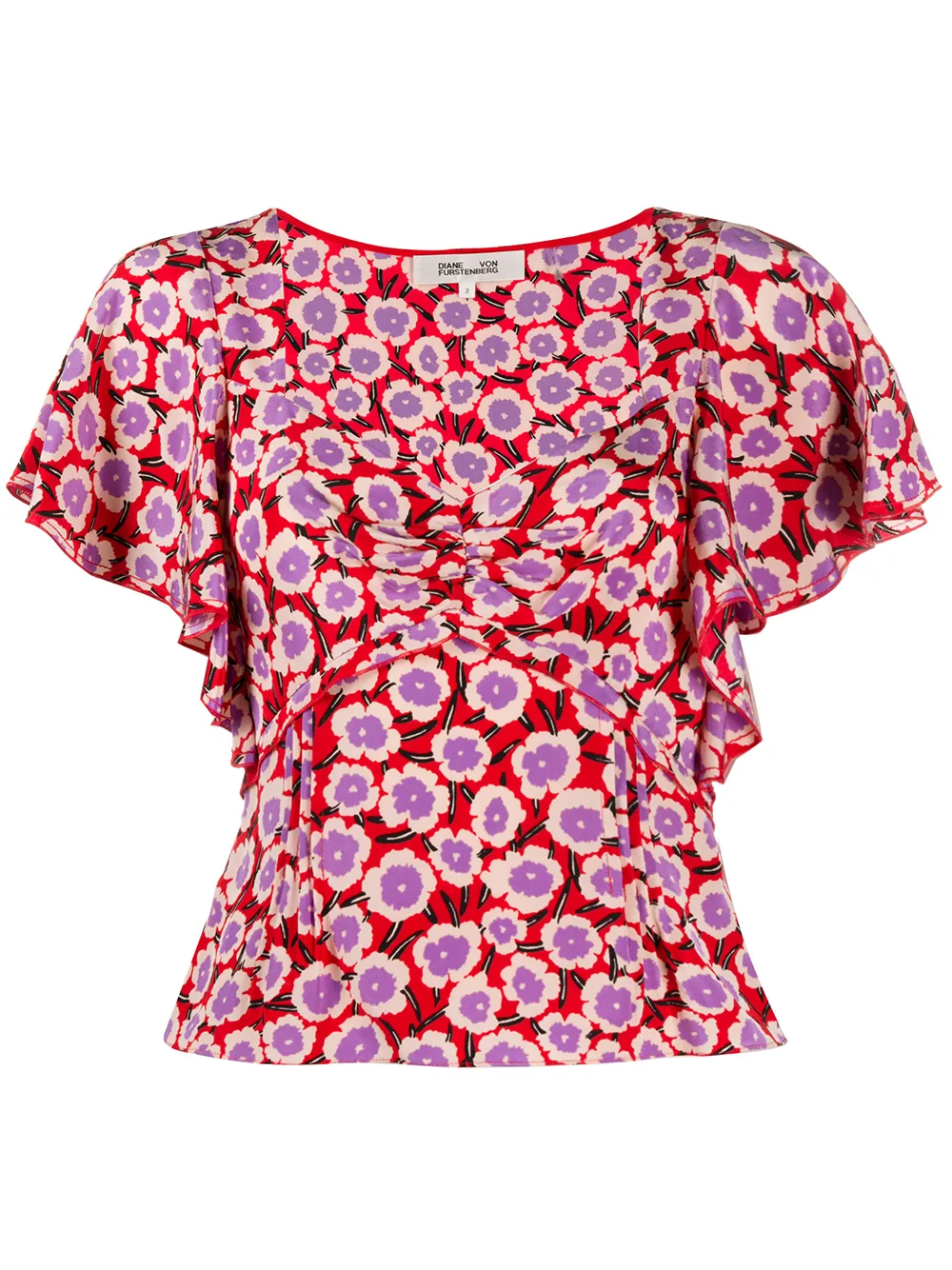 DVF Diane Von Furstenberg 'Lydia' Bluse RWeod bOs1N DVF Diane Von Furstenberg 'Lydia' Bluse RWeod bOs1N