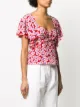 DVF Diane von Furstenberg Lydia floral blouse