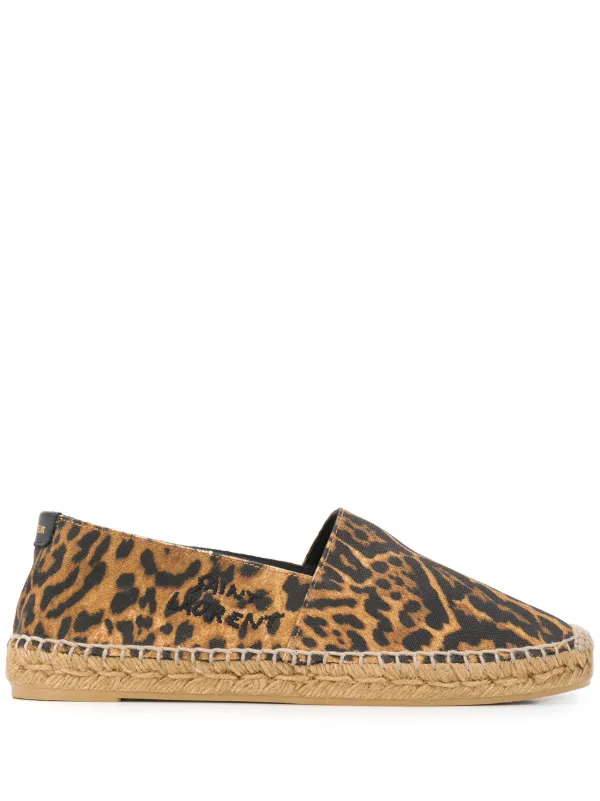 leopard espadrilles