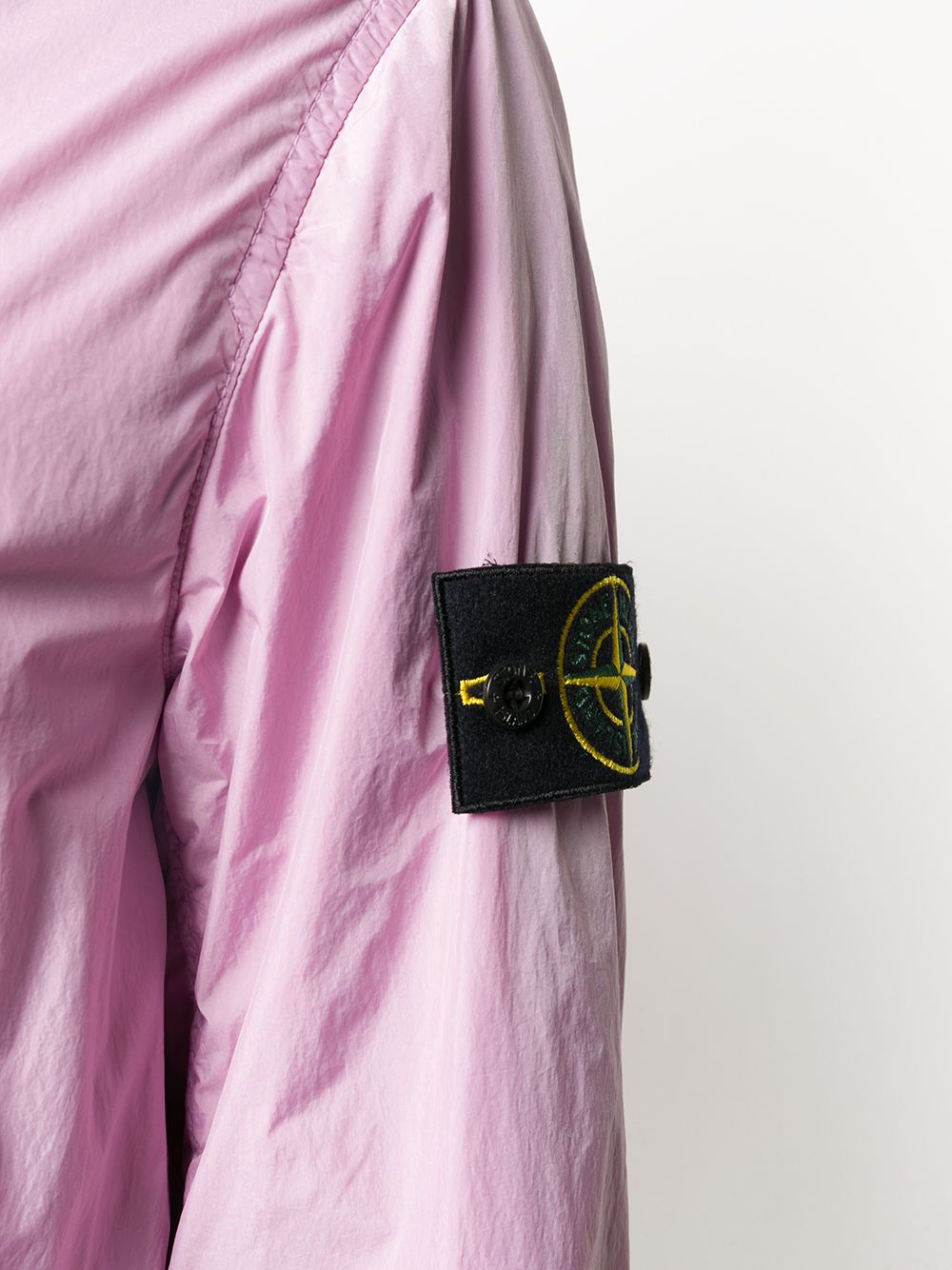 фото Stone island куртка на молнии с нашивкой-логотипом