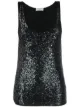 Image 1 of Saint Laurent sequinned tank top