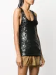Saint Laurent sequinned tank top