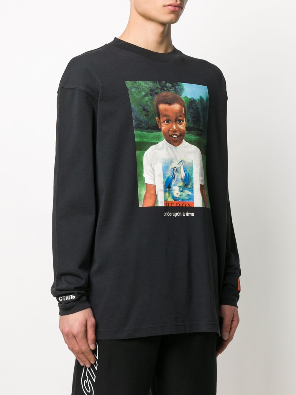 фото Heron preston once upon a time sweatshirt