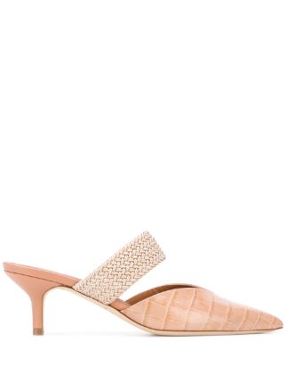 Malone Souliers Maise 45mm crocodile-effect Mules - Farfetch