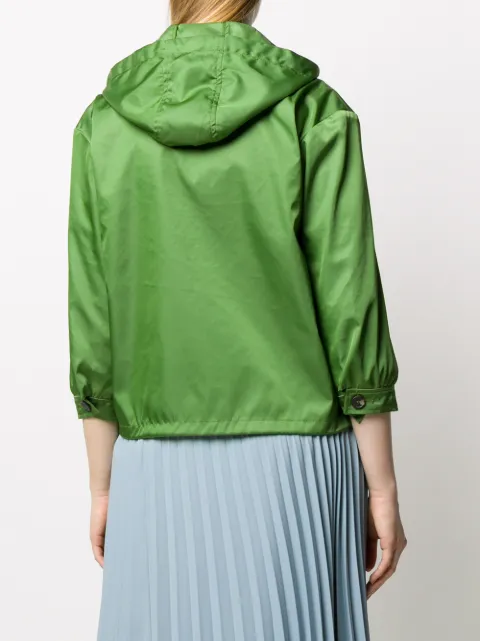 prada green nylon jacket