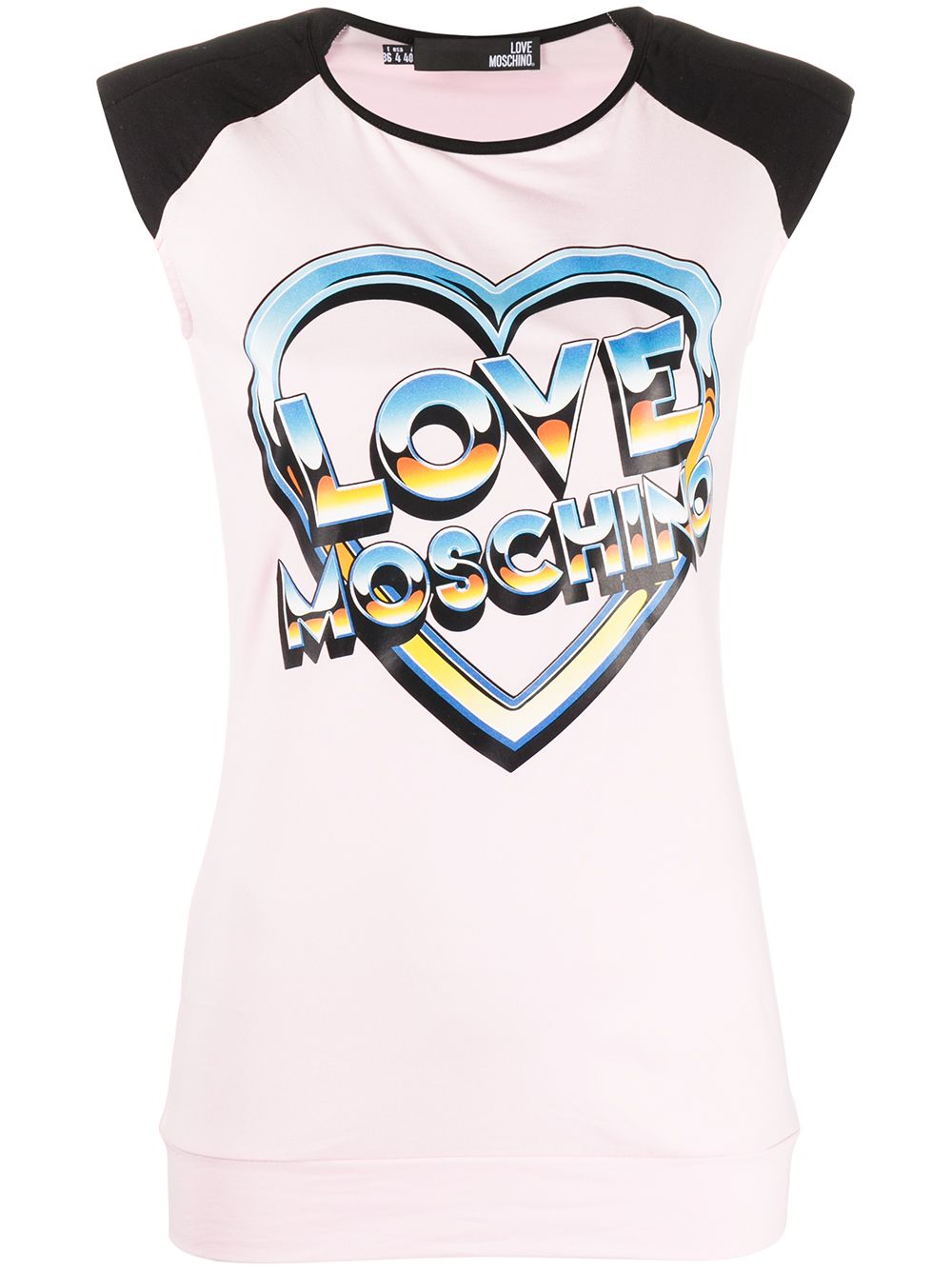 Love Moschino T-Shirt Mit Logo-Print F4JOd OBShz Love Moschino T-Shirt Mit Logo-Print F4JOd OBShz