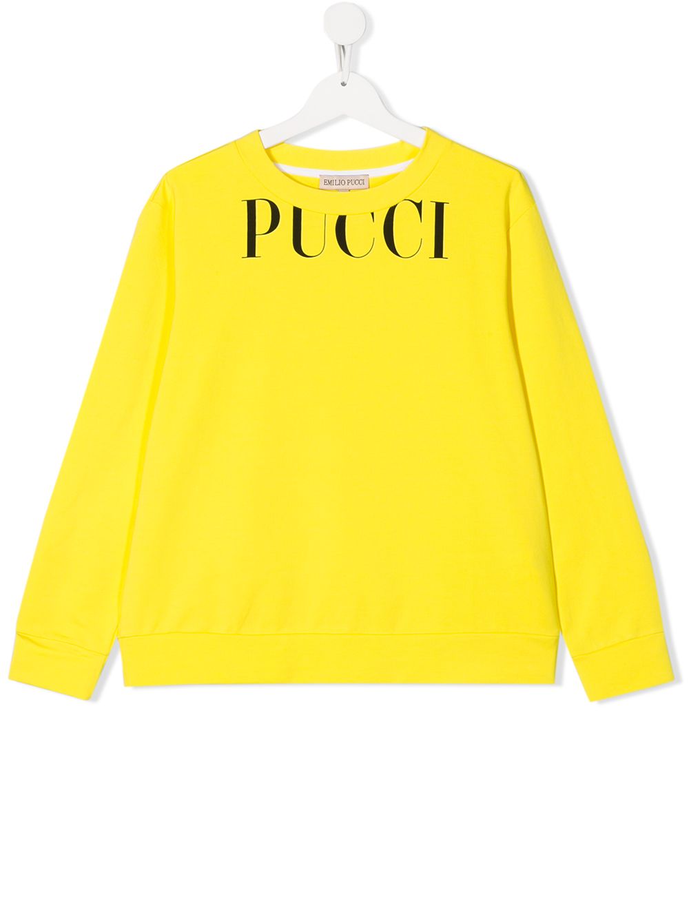 фото Emilio pucci junior толстовка с логотипом