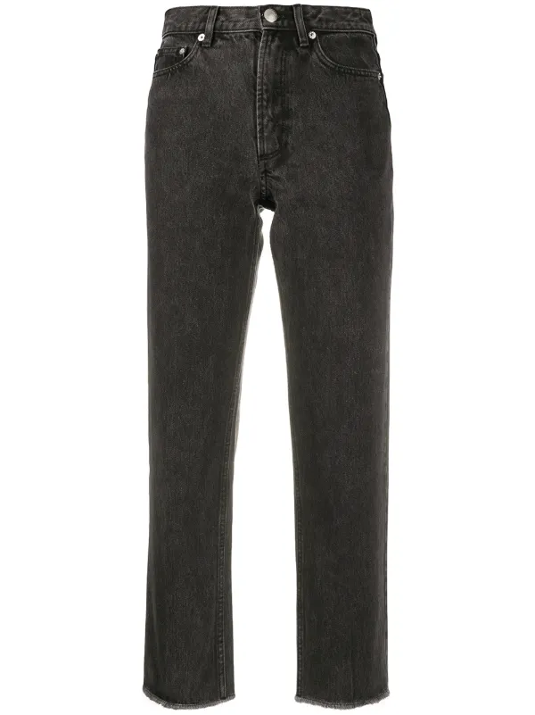 apc high waisted jeans