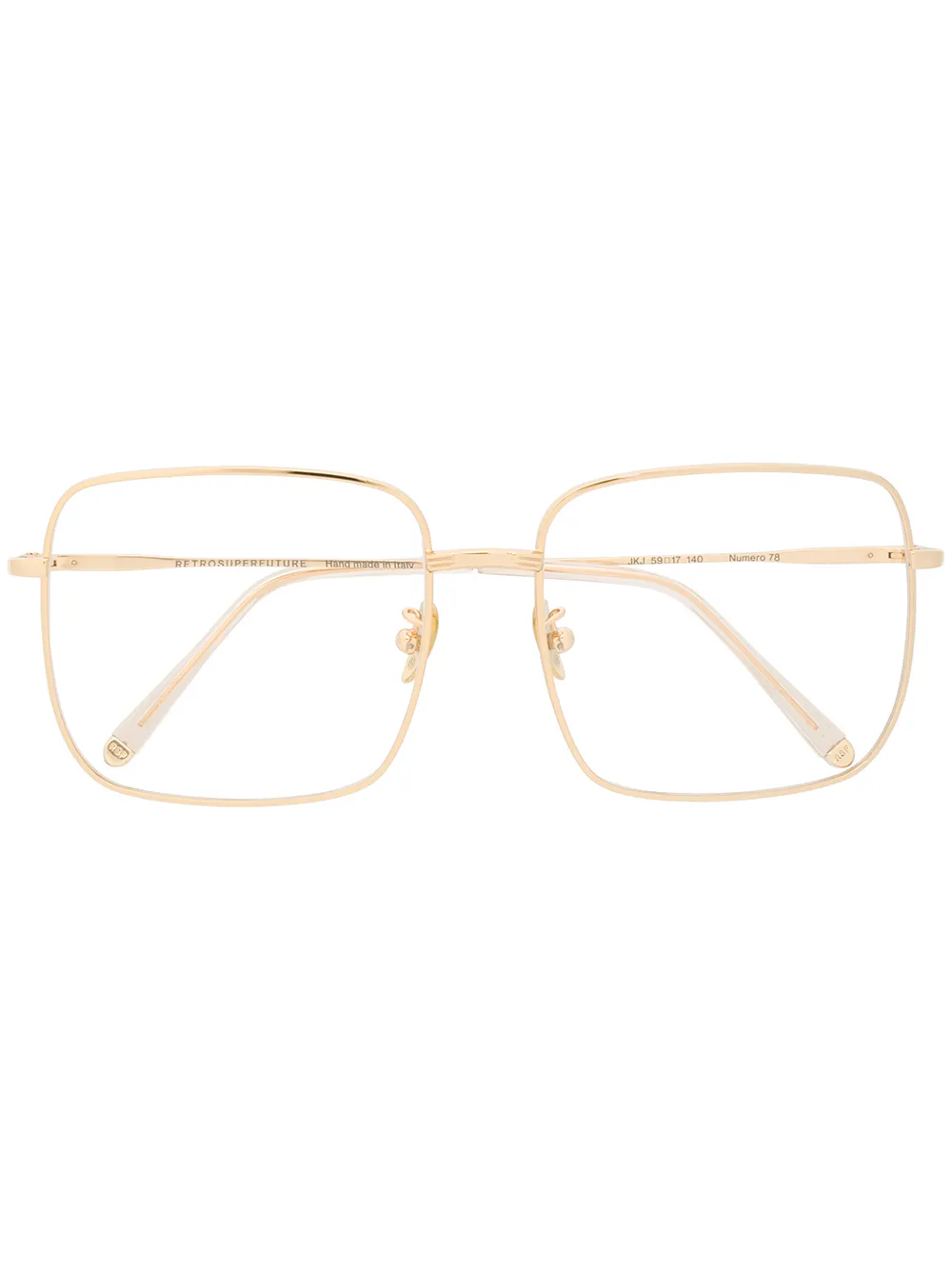 

Retrosuperfuture Numero 78 glasses - Gold