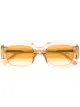 Image 1 of Retrosuperfuture transparent oversized sunglasses