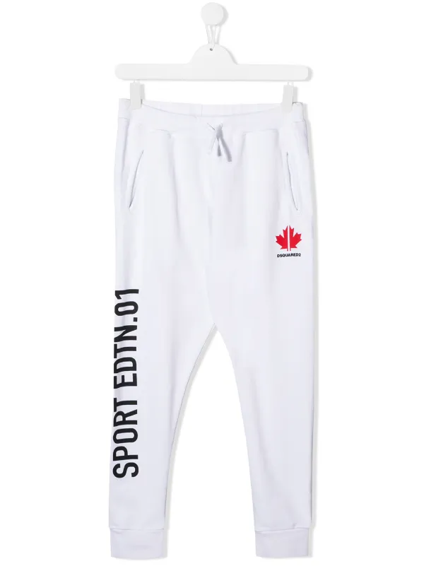 white track pants for kids