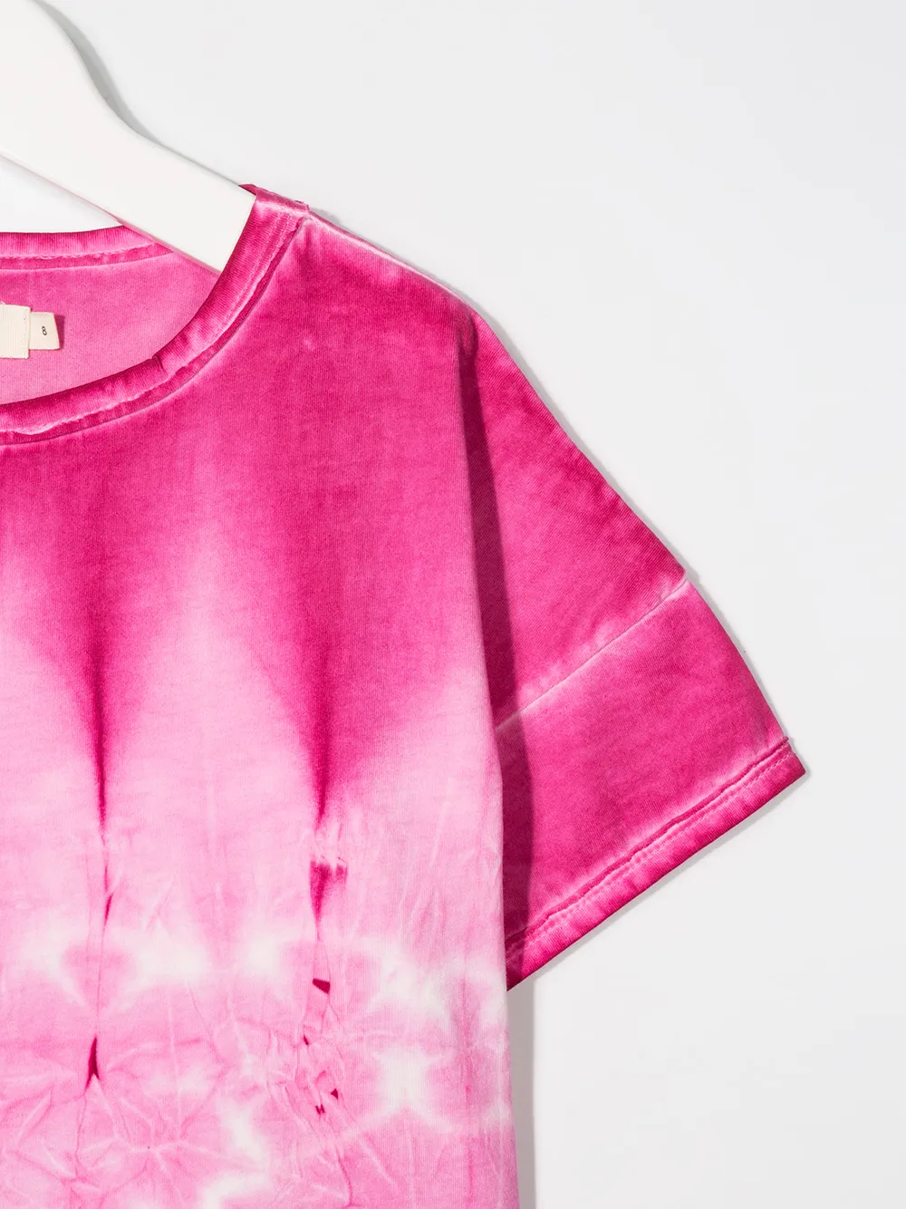 Shop Andorine Tie Dye Print T-shirt In Pink