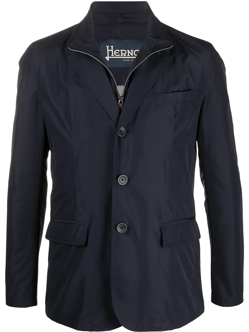 blazer à design superposé