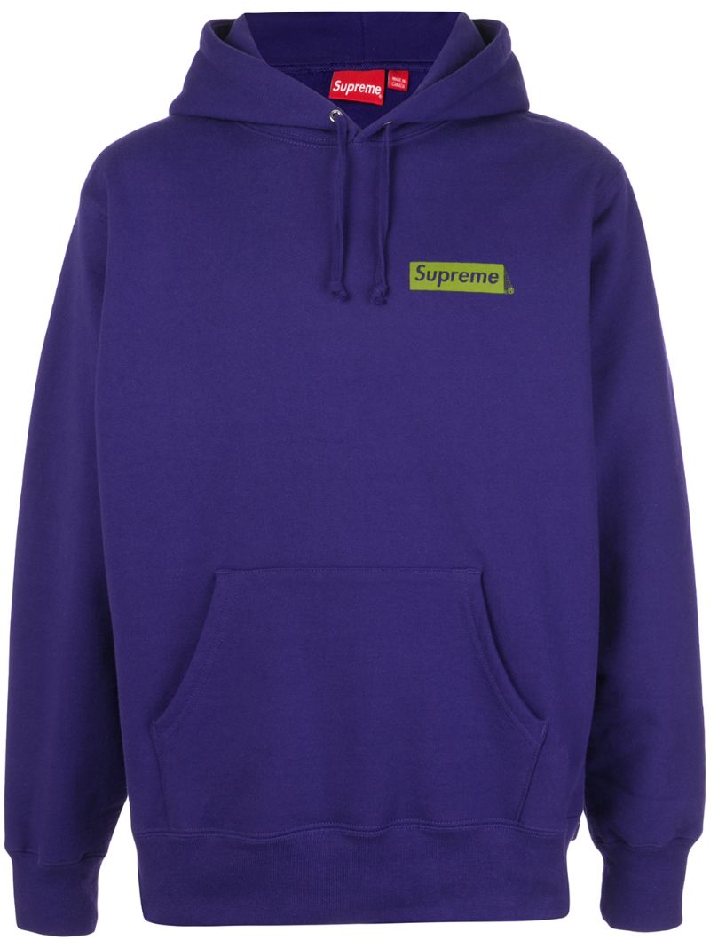 stop crying supreme hoodie