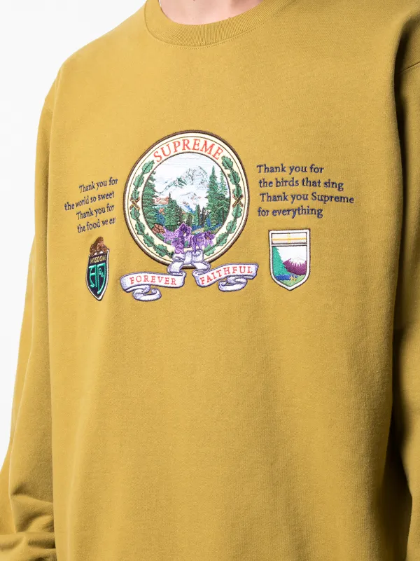 supreme mountain crewneck