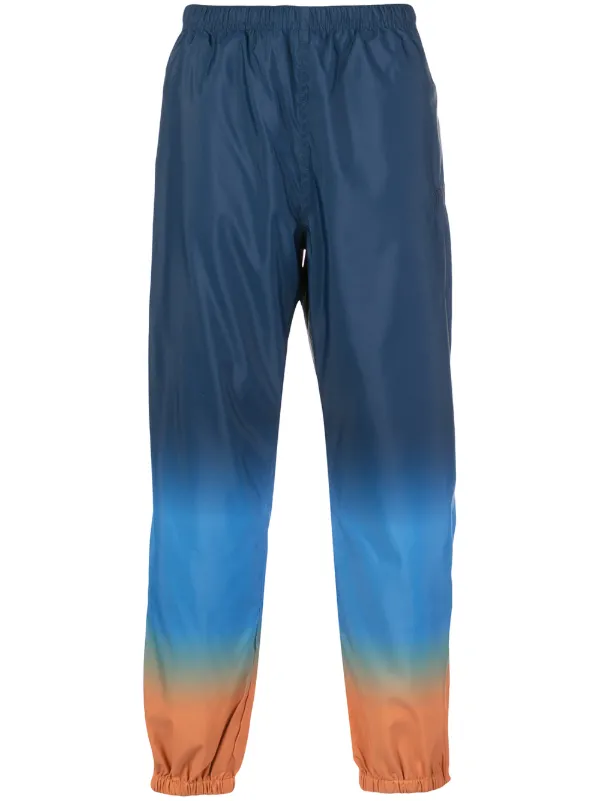 supreme gradient track pant yellow